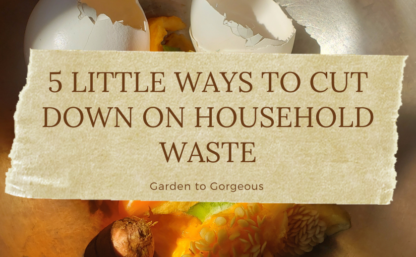 5 Little Ways To Cut Down On Household Waste